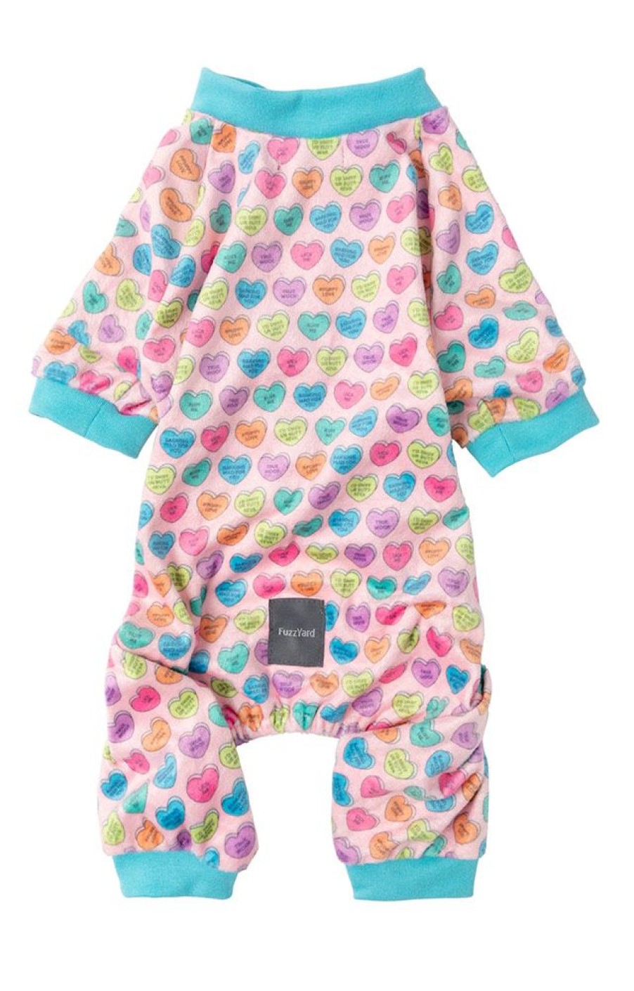 Pet Apparel (Continued) FuzzYard | Candy Hearts Pajamas