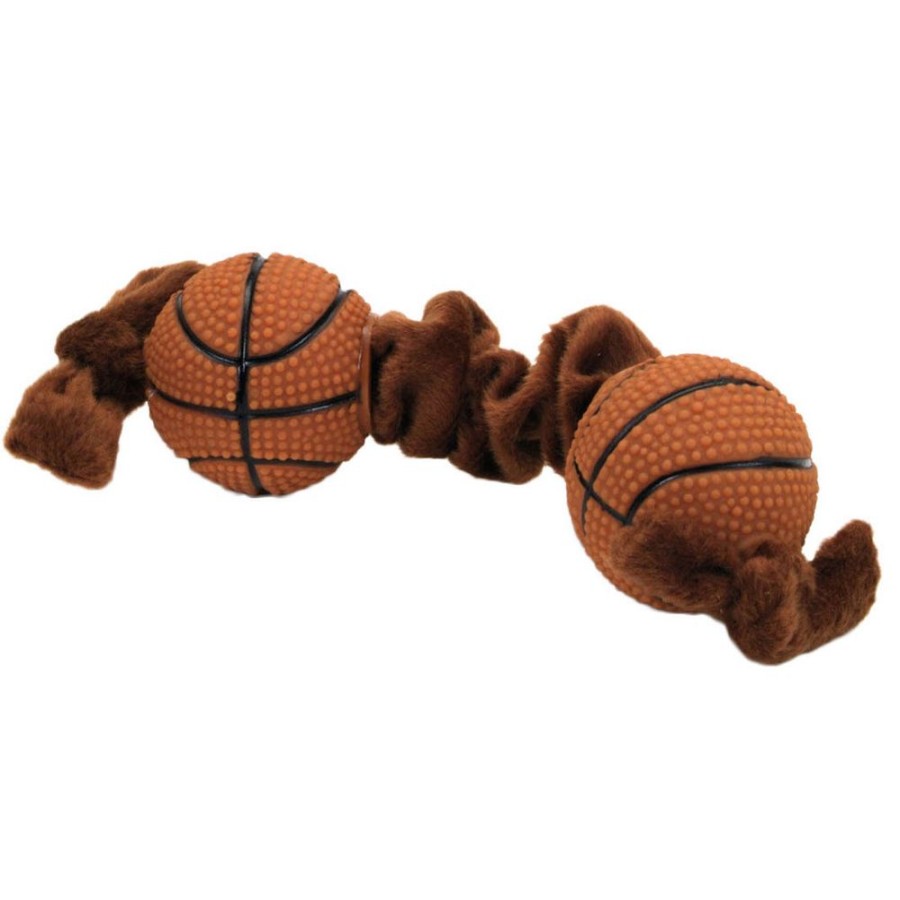 Toys & Playthings Li'l Pals® | 8" Li'L Pals Plush And Vinyl Basketball Tug Toy