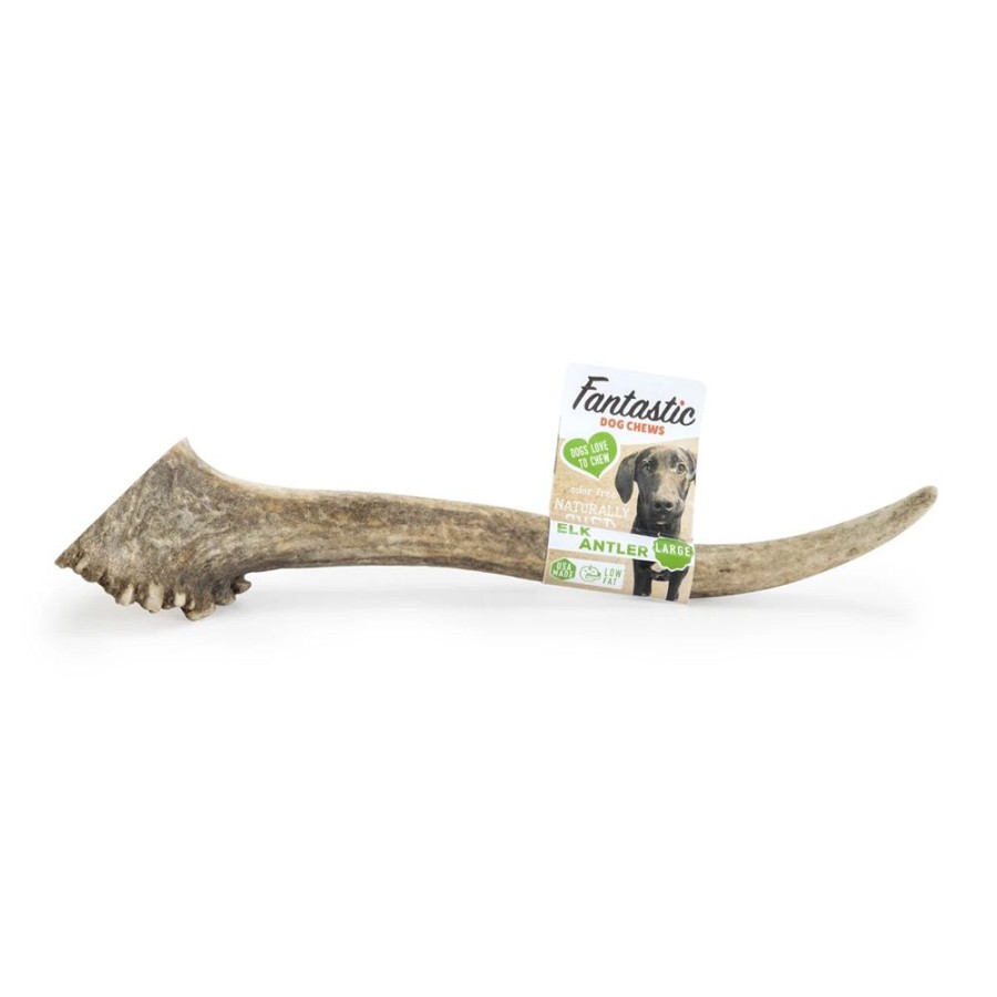 Treats Fantastic Dog Chews | Large Whole Elk Antler