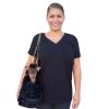 Totes & Carriers Dog Squad | Stella Brown Mink Carrier With Chain Straps