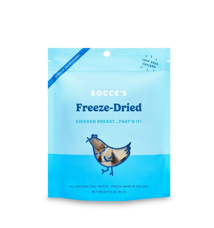 Treats Bocce's Bakery | Bocce'S Bakery Chicken Breast Freeze Dried Treats 3Oz