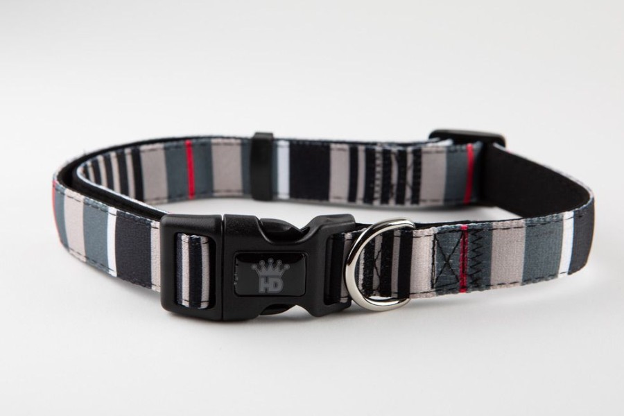 Collars, Leads & Accessories Hip Doggie Inc. | Designer Stripes Adjustable Collar