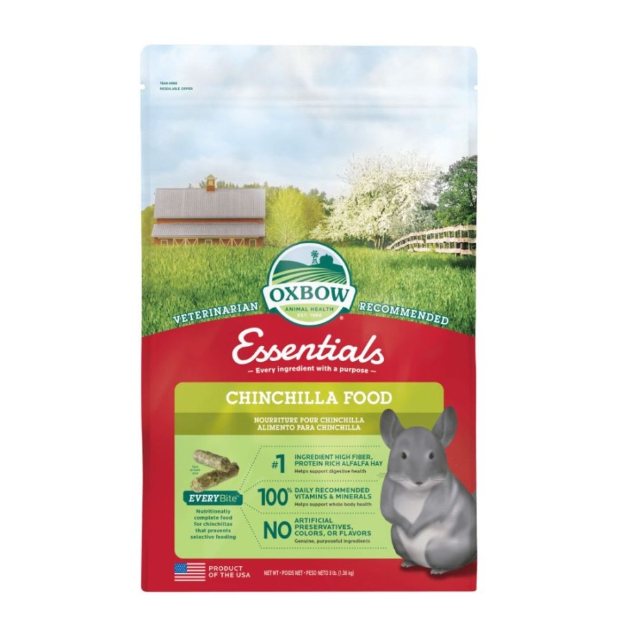 For Cats & Other Critters Oxbow | Oxbow Small Animal Essentials Chinchilla 3Lb