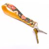 Stuff For Humans Mimi Green | Meadow Floral Laminated Cotton Wristlet Key Fob