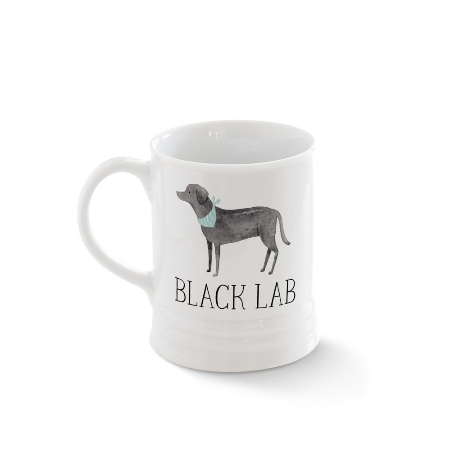 For The Home PetShop by Fringe Studio | Js Black Lab Mug