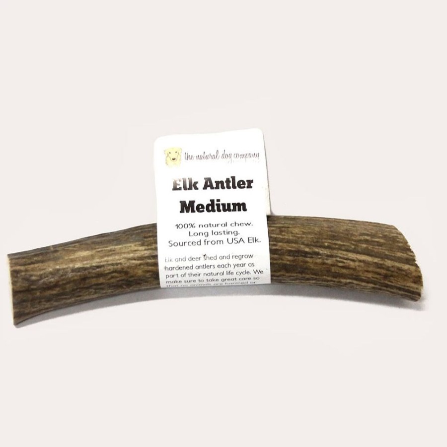 Treats Tuesday's Natural Dog Company | Usa Elk Antler - Whole Medium