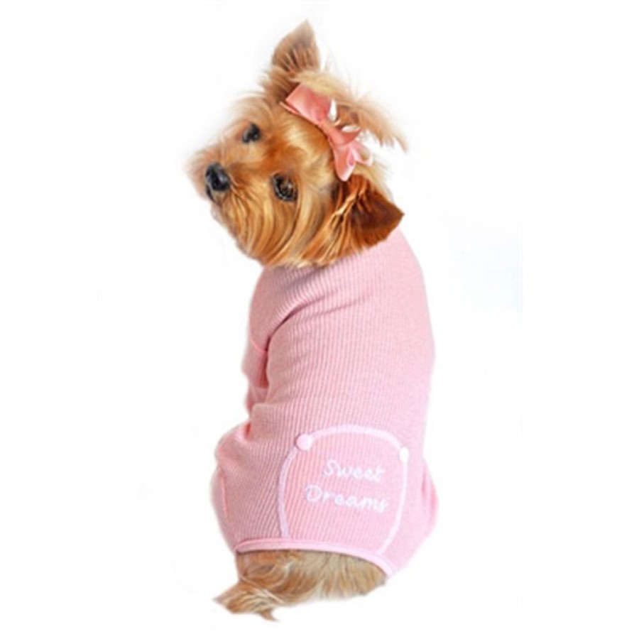 Pet Apparel Doggie Design, Inc. | Sweet Dreams Thermal Dog Pajamas