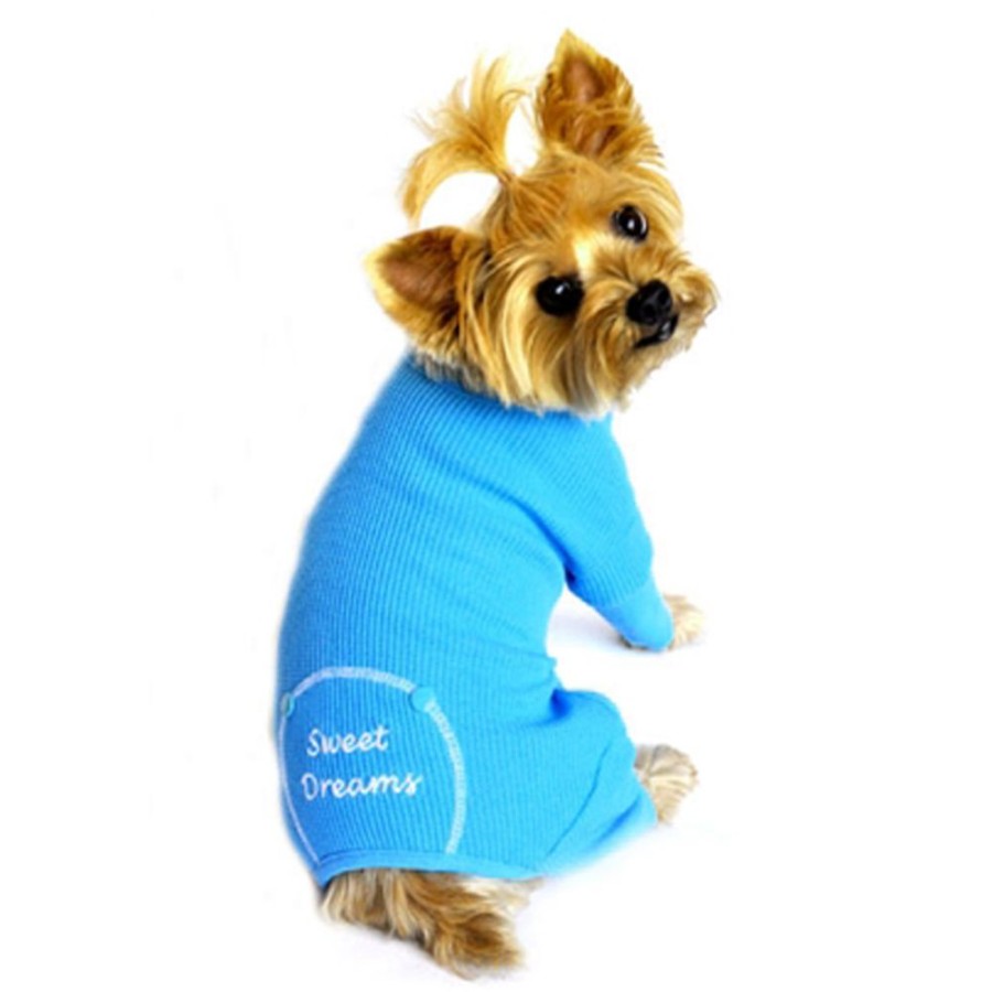 Pet Apparel Doggie Design, Inc. | Sweet Dreams Thermal Dog Pajamas