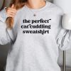 Stuff For Humans Paisley Paw Designs | The Perfect Cat Cuddling Sweatshirt | Unisex Crew Neck | Crewneck Sweatshirt