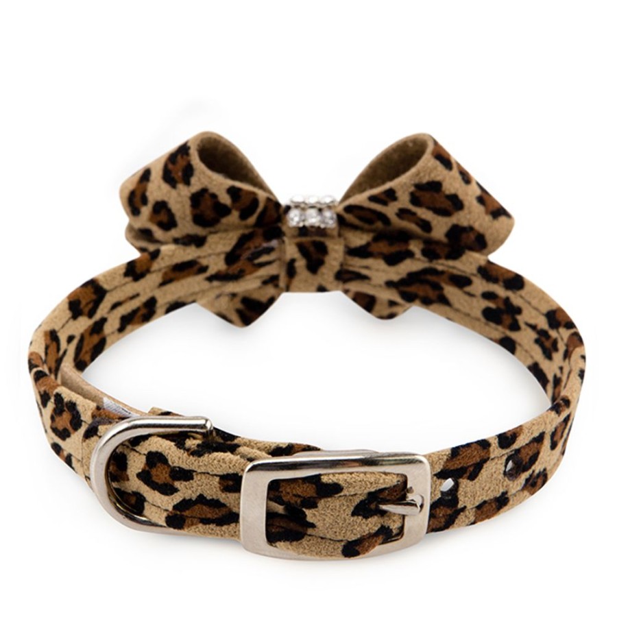 Collars, Leads & Accessories Susan Lanci Designs, Inc. | Nouveau Bow 1/2" Collar-Printed