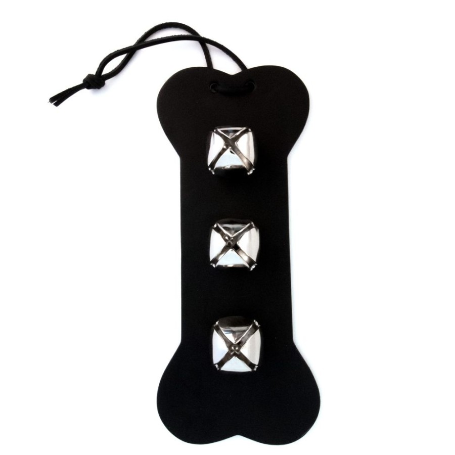 For The Home Auburn Leathercrafters | Dog Bone Door Bell Hangers