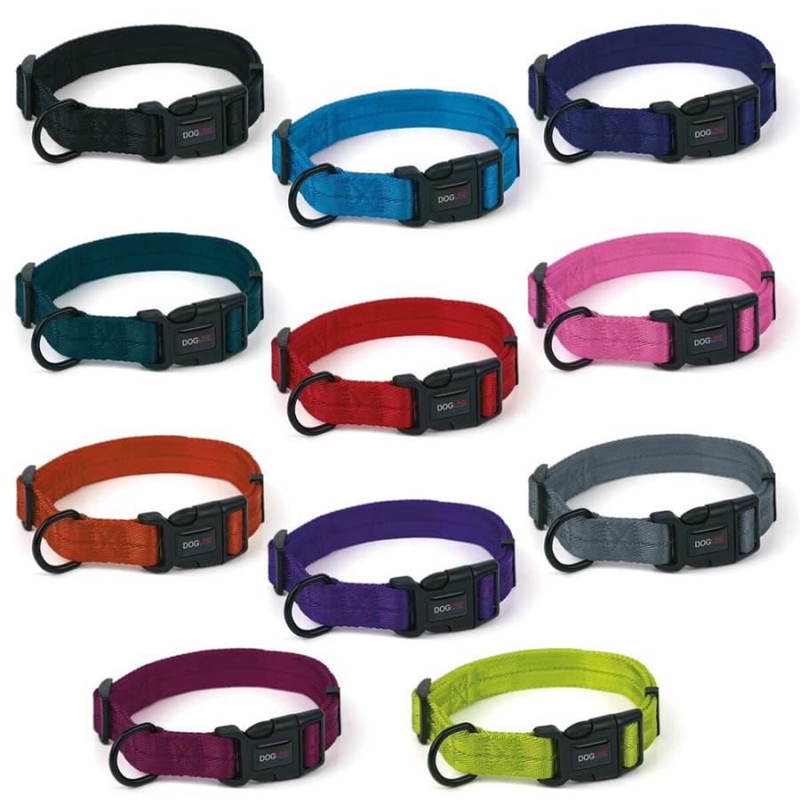 Collars, Leads & Accessories Dogline | Dogline Nylon Flat Collar