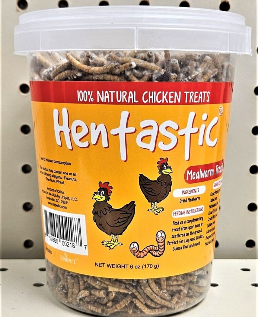 Pet Food PetMedMart | Hentastic Mealworm Treats, 6Oz