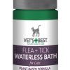 Grooming & Shampoos Veterinarian's Best | Vet'S Best Waterless Flea & Tick Cat Bath Foam, 5-Oz Bottle