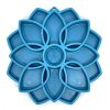 Bowls & Feeding Supplies SodaPup | Sodapup Mandala Etray Feeder Blue