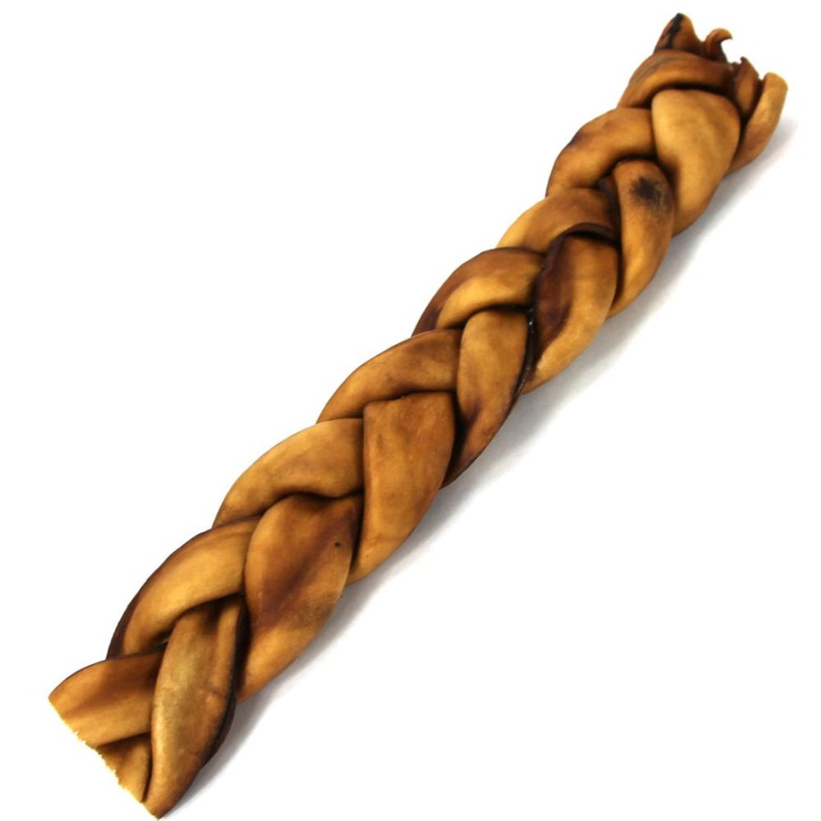 Treats Tuesday's Natural Dog Company | 12" Braided Collagen Sticks (Bulk)