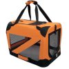 Totes & Carriers Pet Life | Vista-View Collapsible Travel Soft Folding Pet Dog Crate