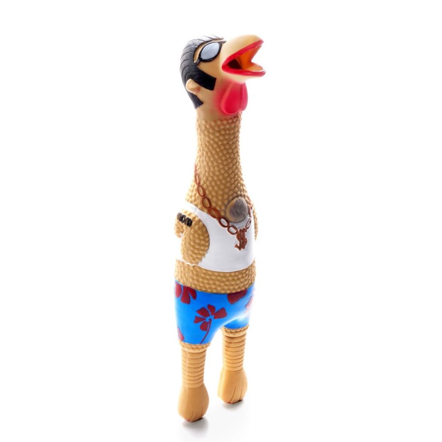 Toys & Playthings Outward Hound® | Outward Hound Squawkers Latex Rubber Earl Chicken Large