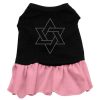 Special Occasion & Holiday Mirage Pet Products | Star Of David Rhinestone Two-Tone Dress