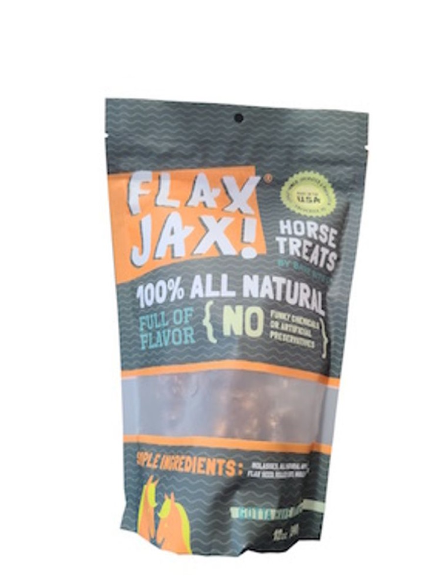 For Cats & Other Critters Bare Bites | 12 Oz Flax Jax! Horse Treat - Item #21200