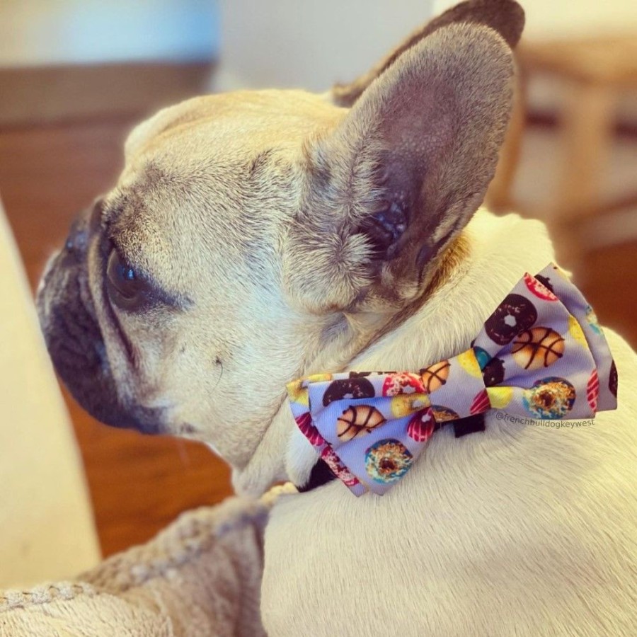 Collars, Leads & Accessories Huxley & Kent® | Donut Lovers Bow Tie