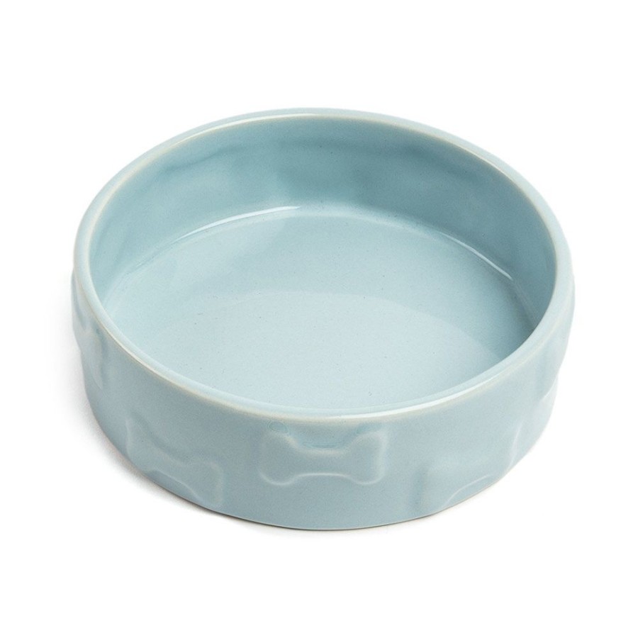 Bowls & Feeding Supplies Park Life Designs | Manor Blue Pet Bowls