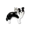 Stuff For Humans Parisian Pet® | Border Collie Keychain