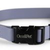 Collars, Leads & Accessories Omnipet by Leather Brothers | Grey Carnival Biothane Dog Collar / Lead