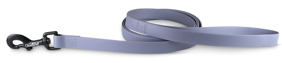 Collars, Leads & Accessories Omnipet by Leather Brothers | Grey Carnival Biothane Dog Collar / Lead