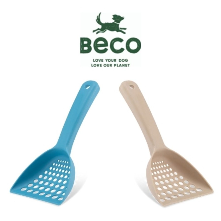 For Cats & Other Critters Beco | Beco Cat Litter Scoops - Made From Renewable Materials