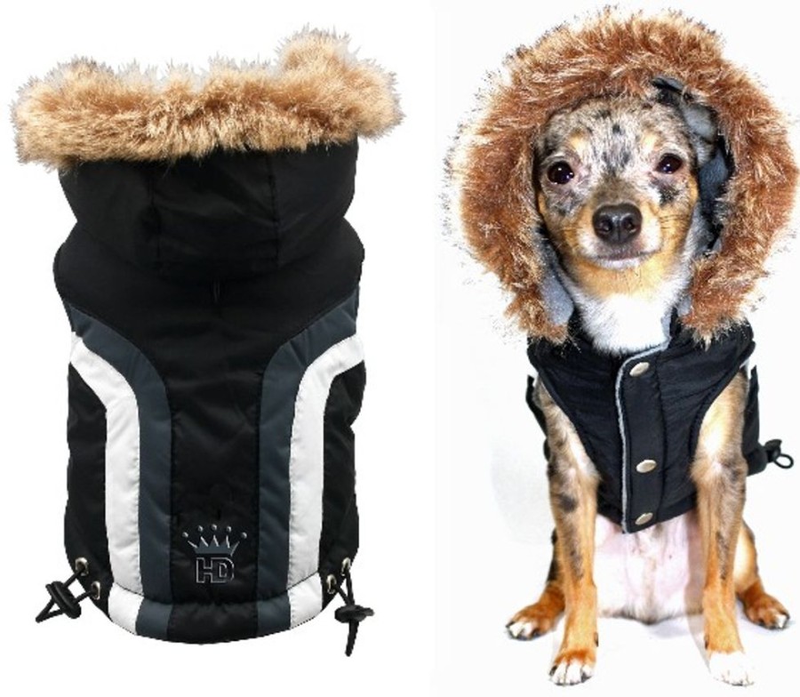 Pet Apparel Hip Doggie Inc. | Swiss Alpine Ski Vest - Black