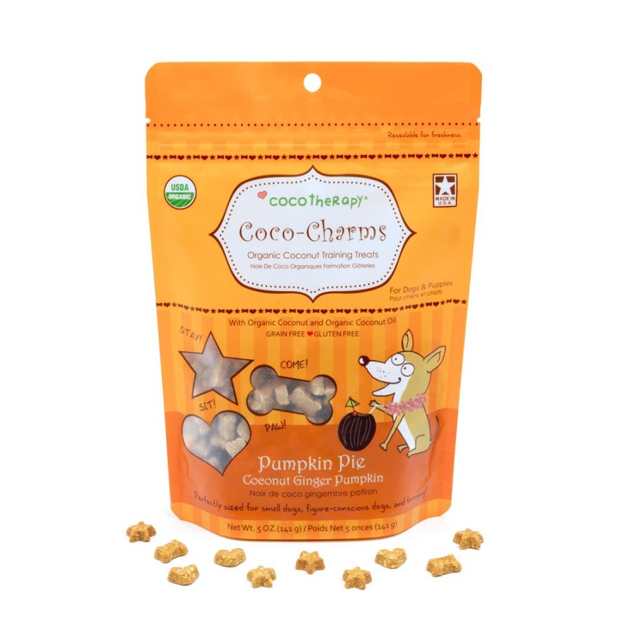 Treats CocoTherapy® | Coco-Charms Training Treats Pumpkin Pie