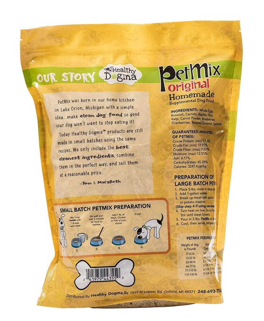 Pet Food Healthy Dogma™ | Petmix Original - 10 Lb Bags