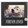 For The Home Pearhead™ | Forever Loved Pet Memorial Collar Tag Frame, Black