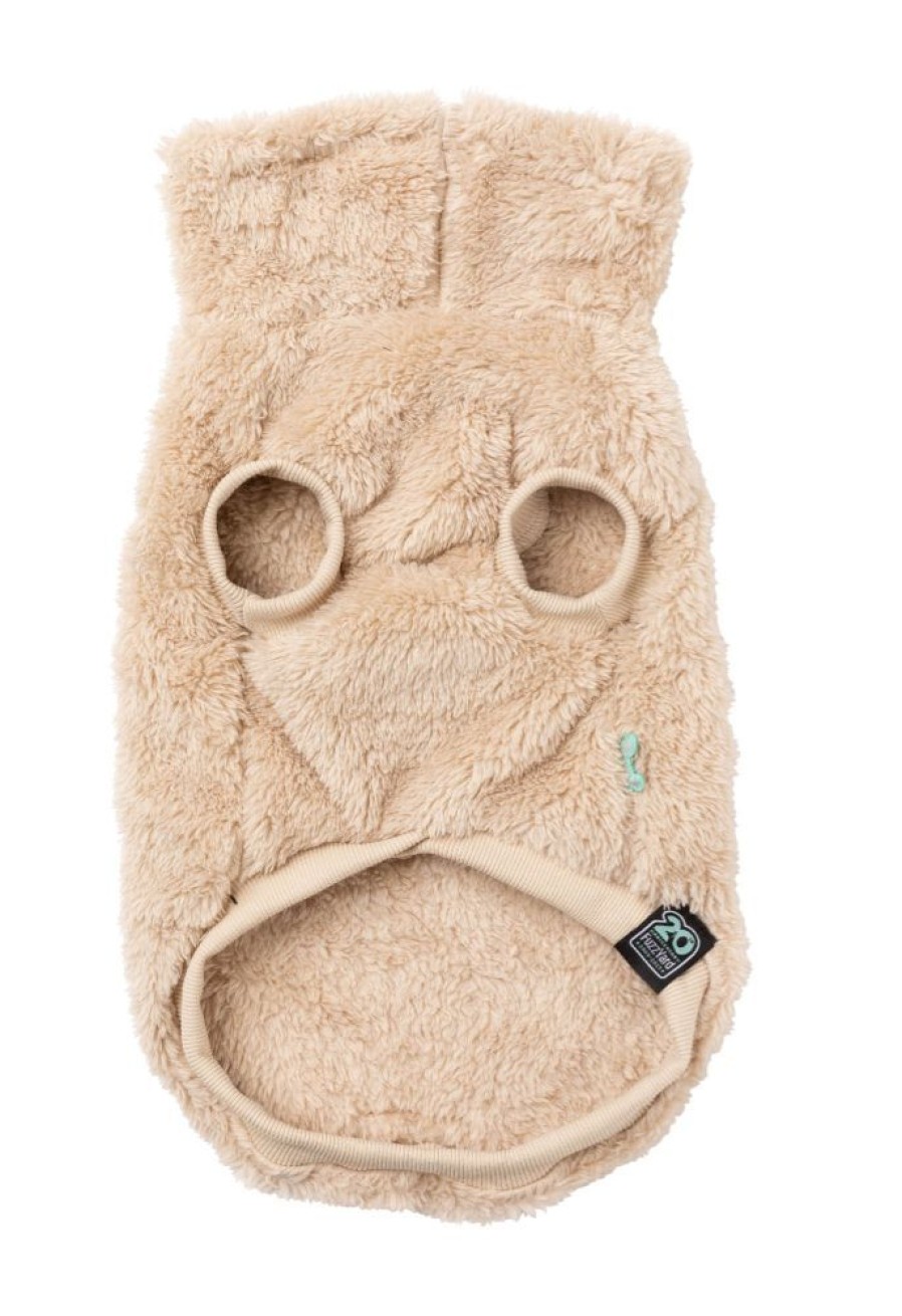 Pet Apparel (Continued) FuzzYard | Turtle Teddy Sweater - Beige