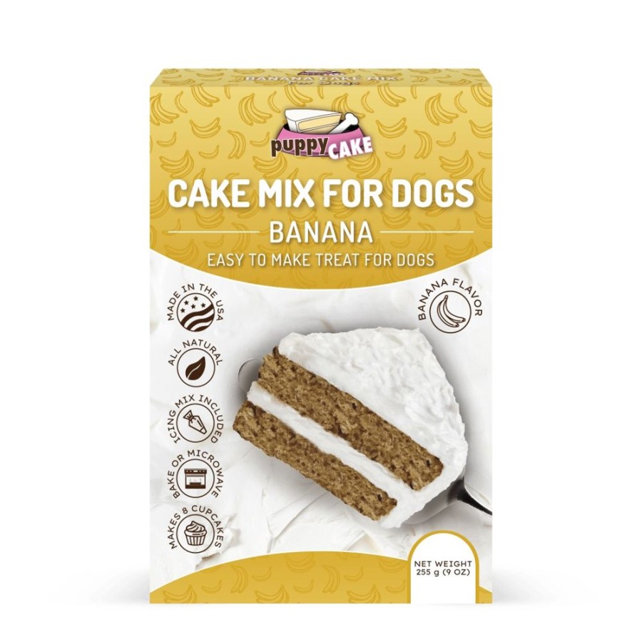 Treats Puppy Cake | Puppy Cakes - Cake Mix - Banana Flavored