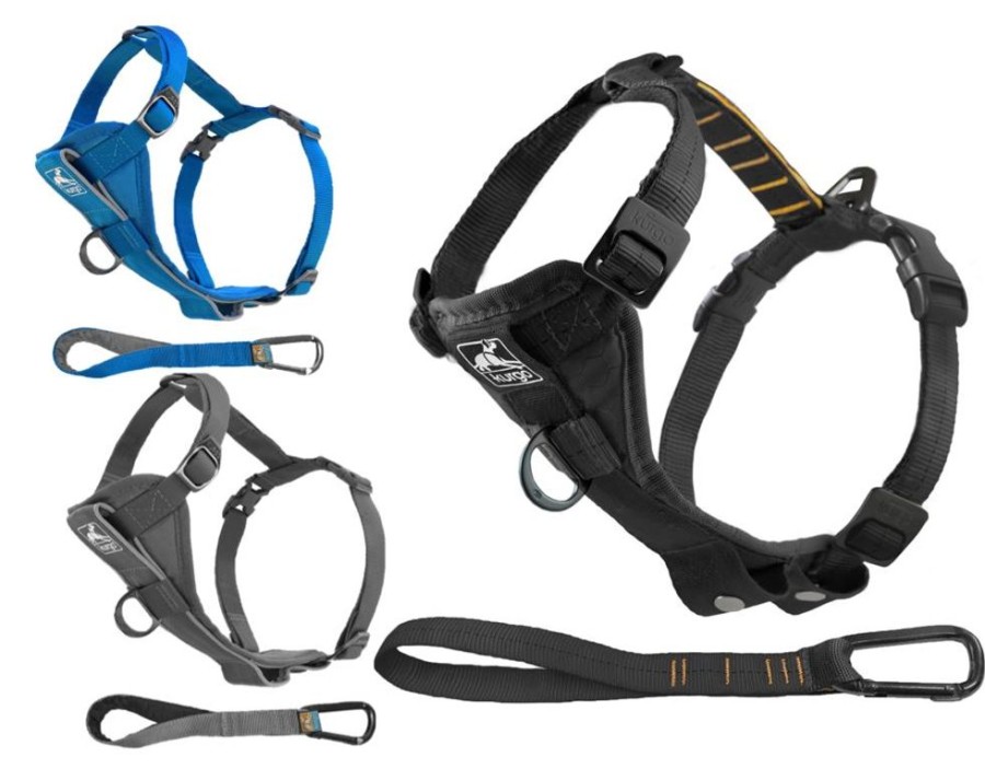 Travel Kurgo | Tru-Fit Smart Harness - Quick Release W/Seatbelt Loop