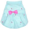 Pet Apparel (Continued) The Worthy Dog | Gingham Flamingo Dress