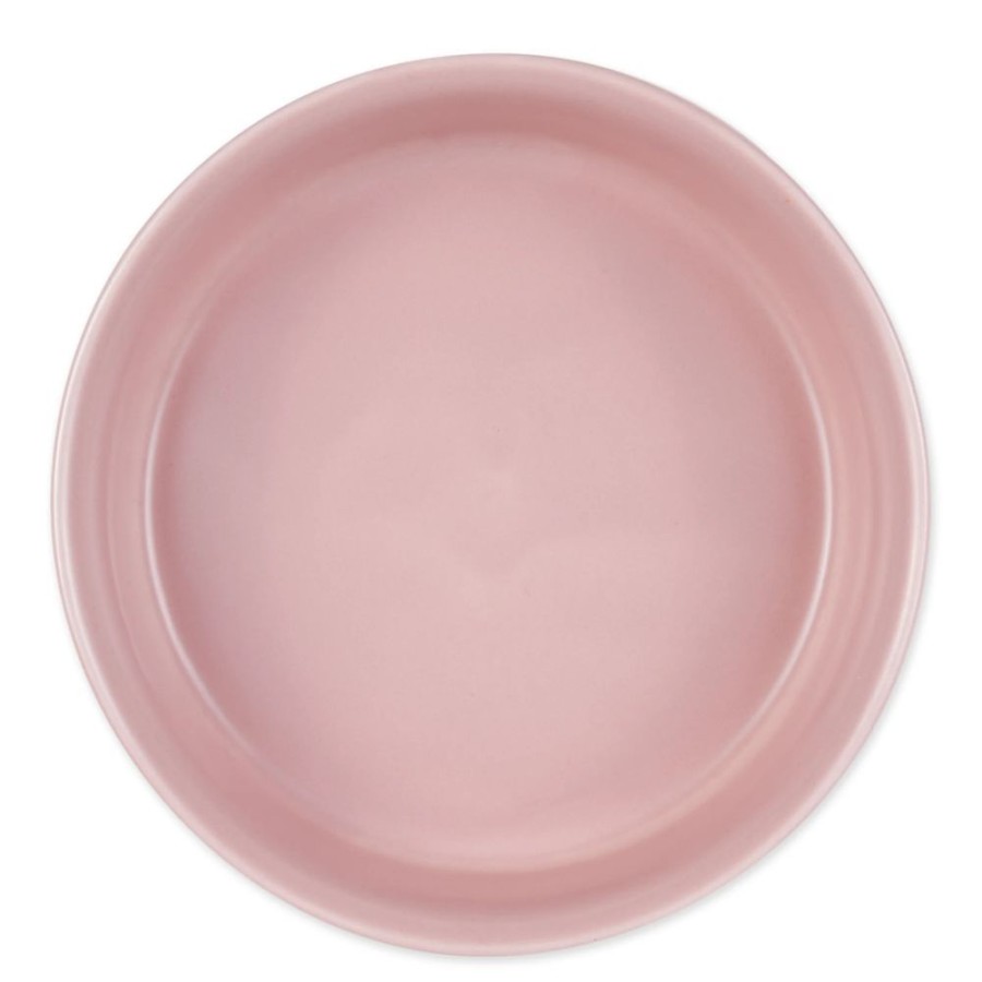 Bowls & Feeding Supplies Bone Dry Pet | Dinner And Drinks Pale Mauve Pet Bowl & Canister