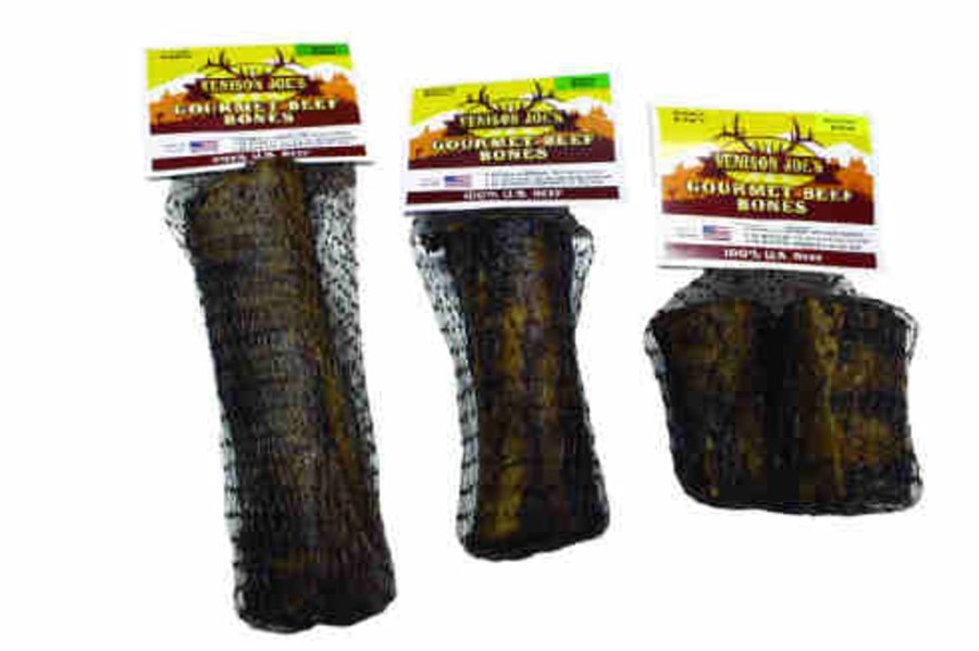 Treats Venison Joe's | Hickory Smoked Medium Beef Bone Singles 30/Cs