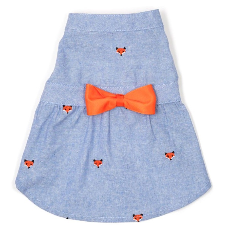 Pet Apparel (Continued) The Worthy Dog | Foxy Chambray Dress