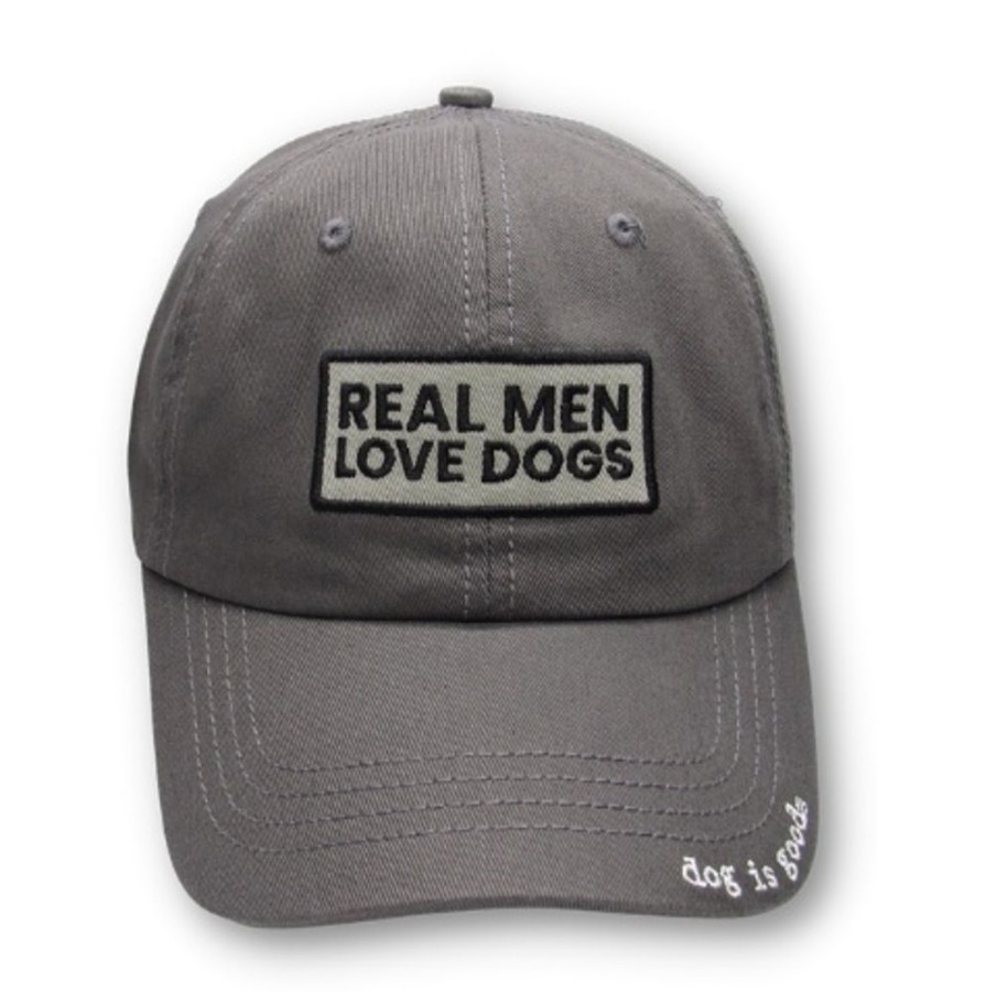 Stuff For Humans Dog is Good® | Hat: Real Men Love Dogs