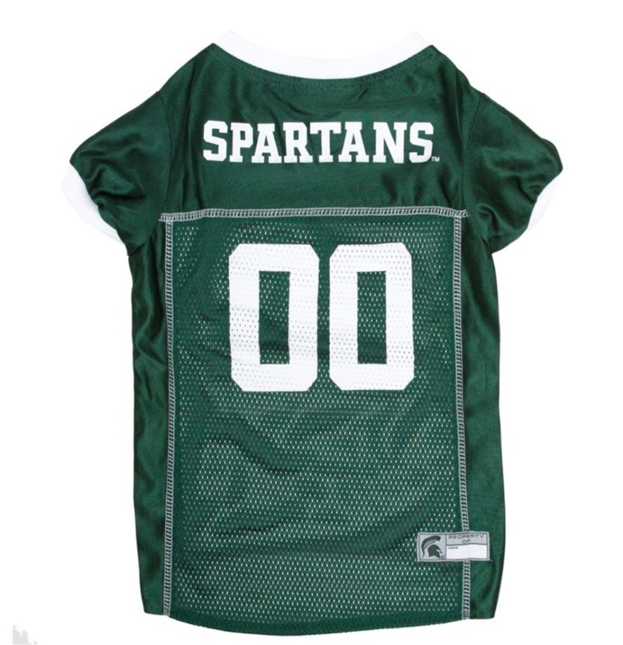 Pet Apparel Pets First, Inc. | Michigan State Dog Jersey