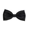 Special Occasion & Holiday Huxley & Kent® | Black Satin Bow Tie