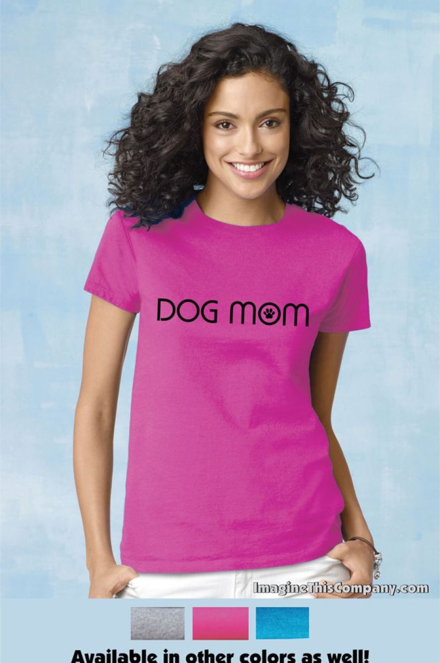 Stuff For Humans Imagine This Company | Dog Mom - 2-Pack Of T-Shirts