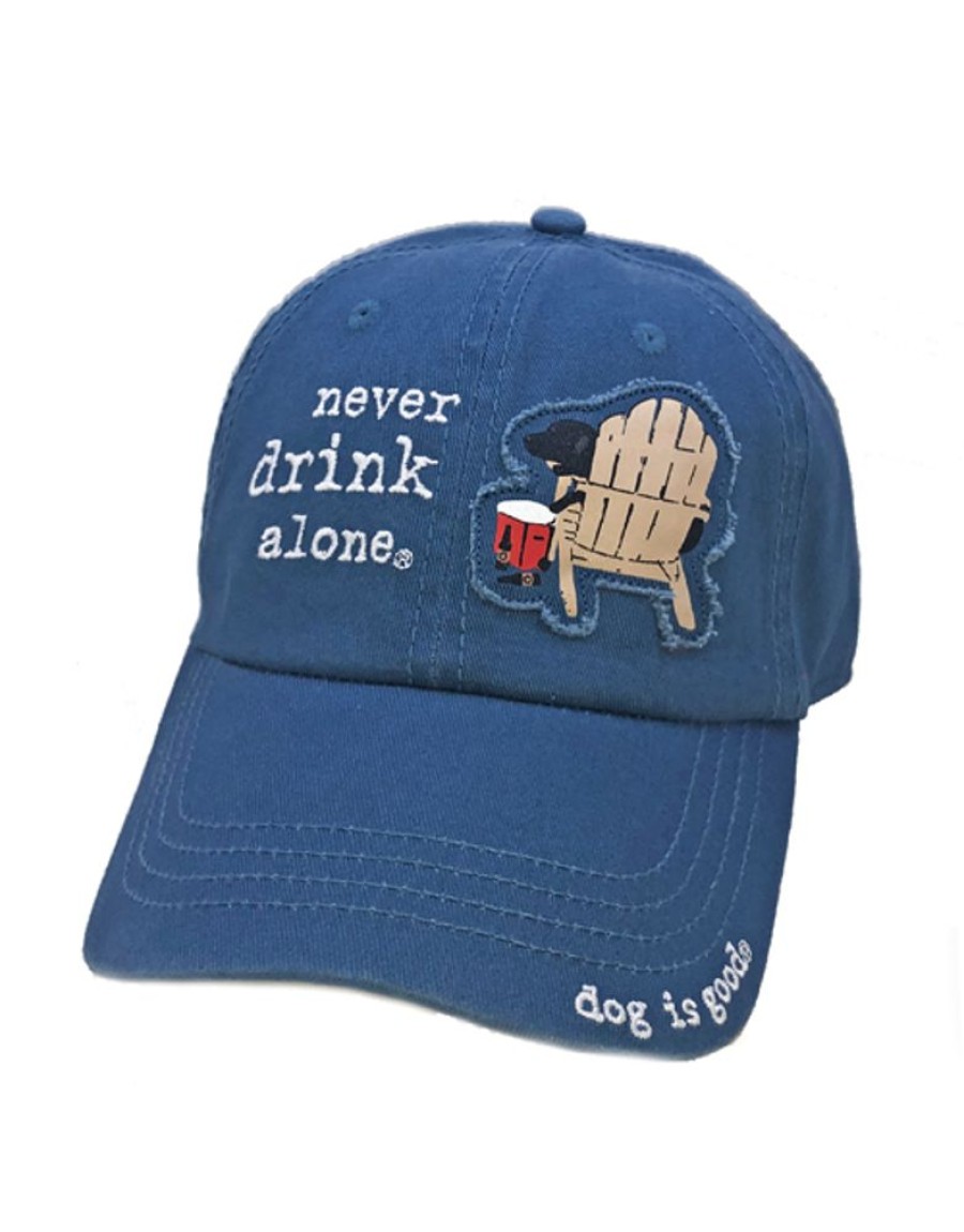 Stuff For Humans Dog is Good® | Hat: Never Drink Alone