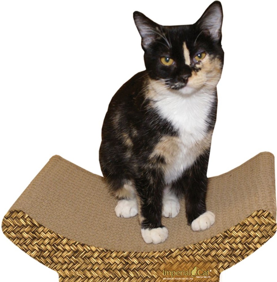 For Cats & Other Critters Imperial Cat | Scratch 'N Shapes Cozy Curl Scratcher