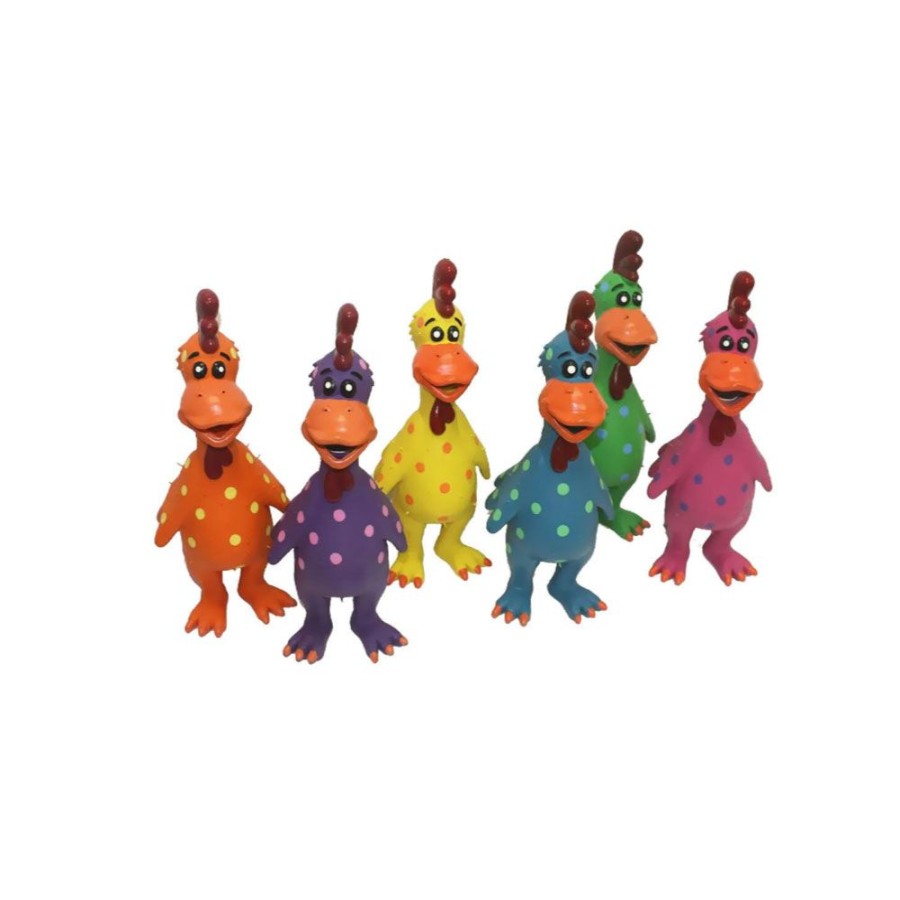 Toys & Playthings MultiPet | Globkens - Latex Chicken Toys