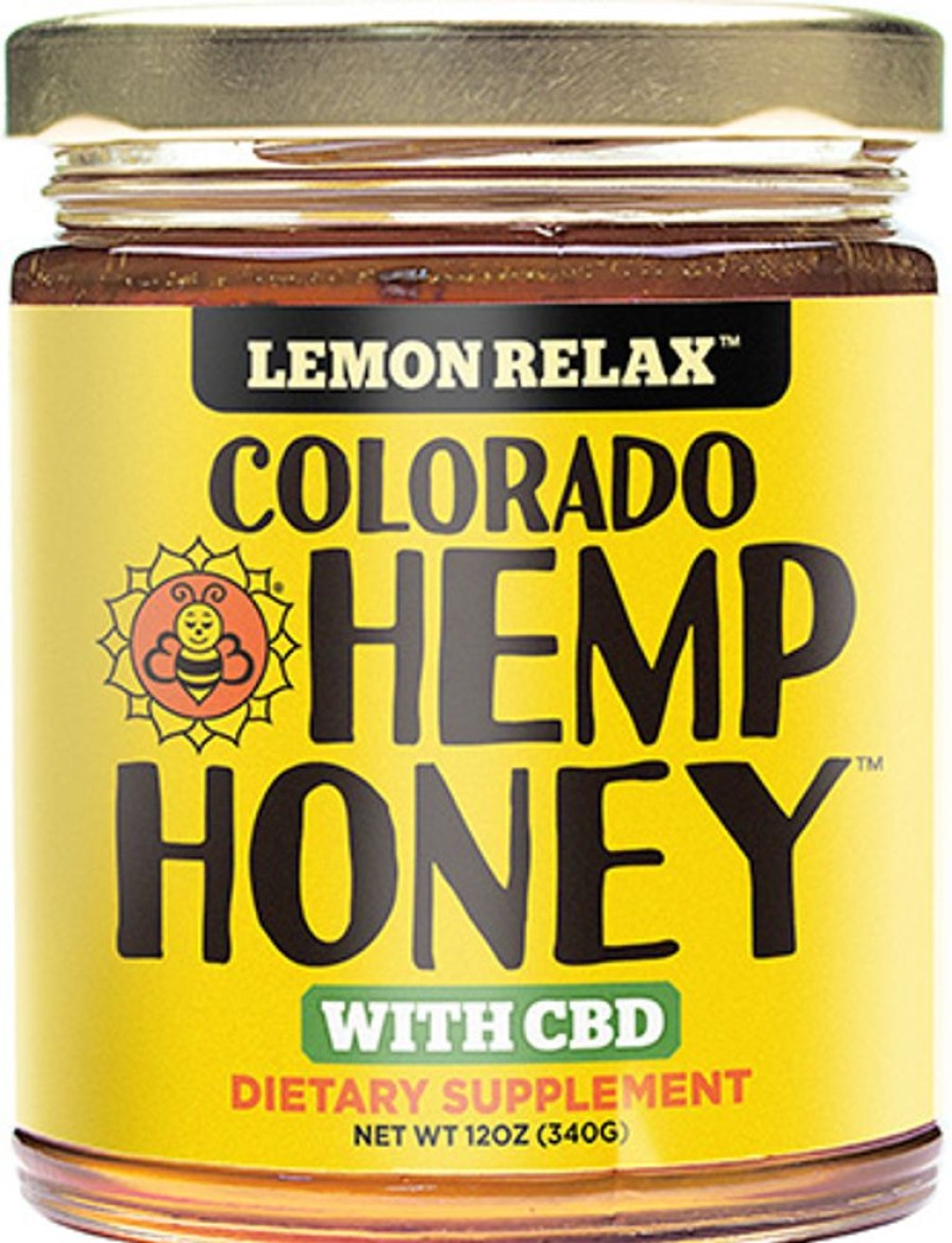 Treats Colorado Hemp Honey | Relax - Lemon Jar