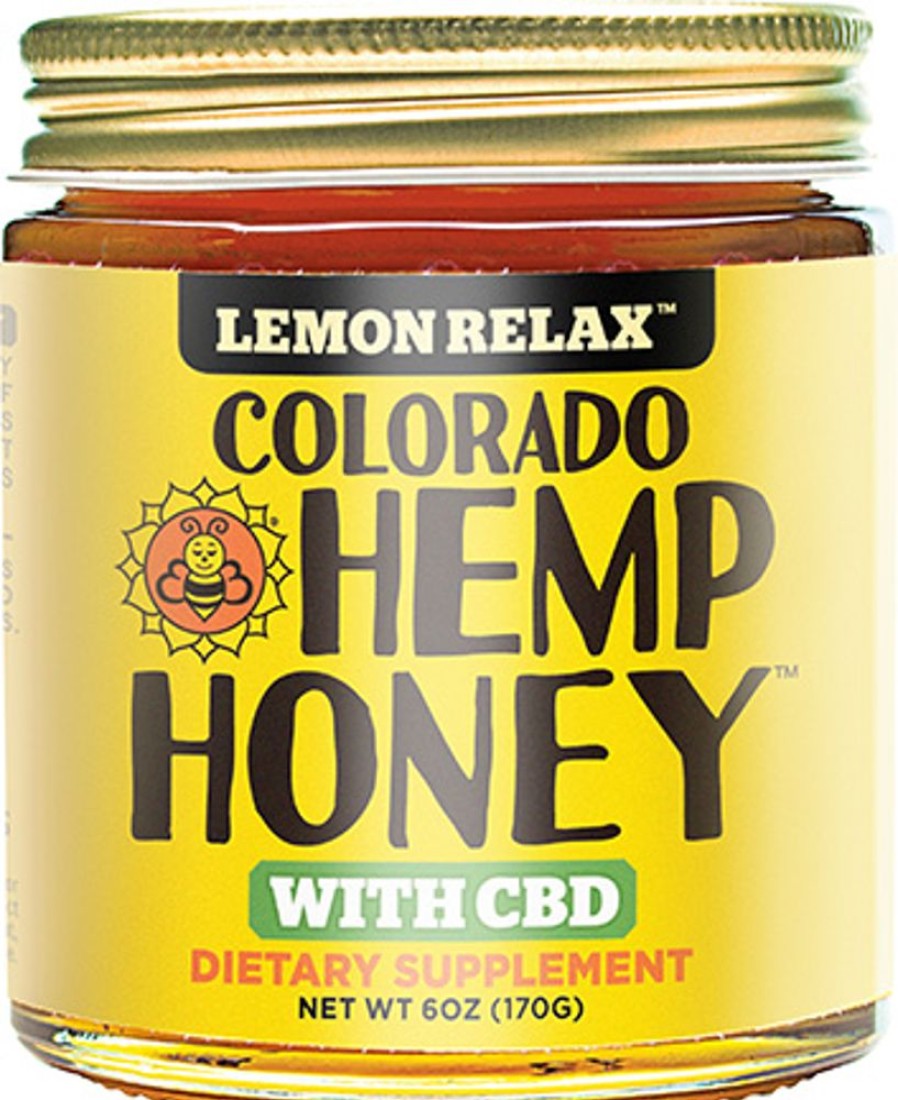 Treats Colorado Hemp Honey | Relax - Lemon Jar